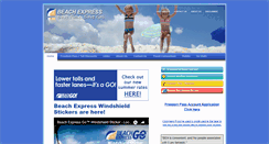 Desktop Screenshot of beachexpress.com